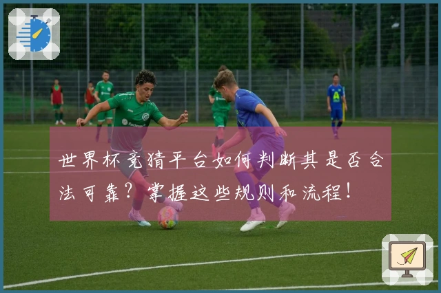 世界杯竞猜平台如何判断其是否合法可靠？掌握这些规则和流程！